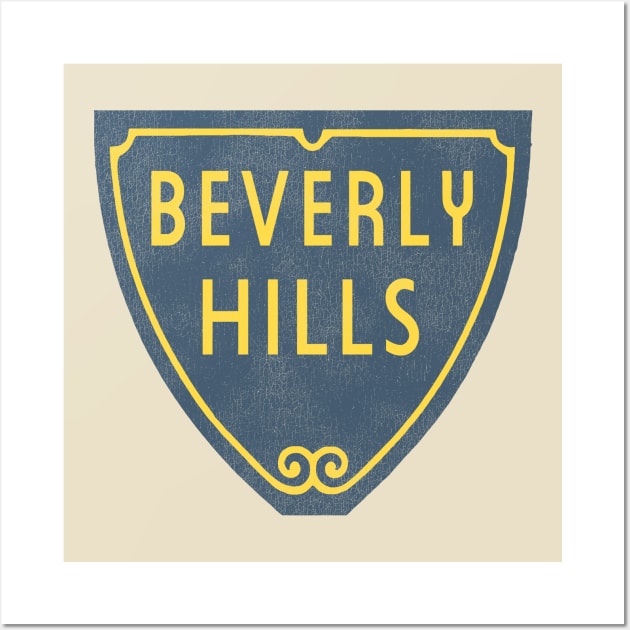 Beverly Hills Wall Art by darklordpug